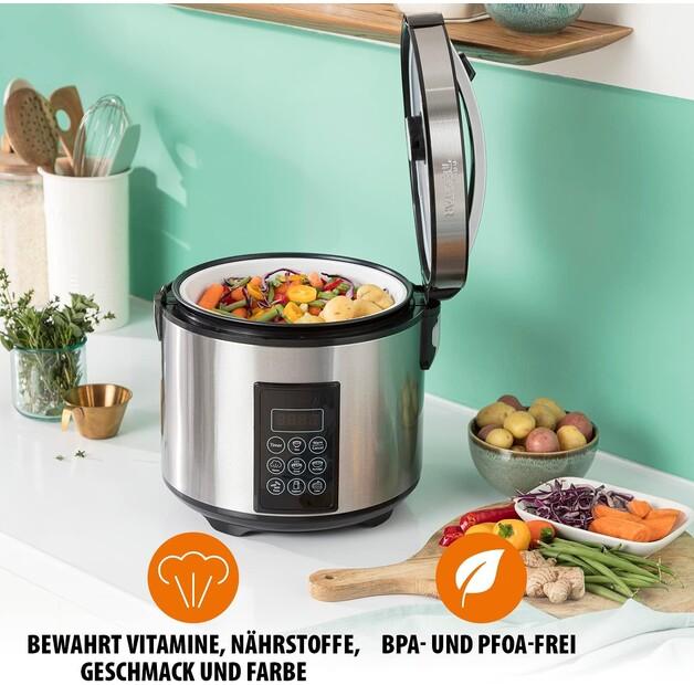 Rice Cooker Tristar RK-6138, Digital with Steamer Function