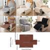 Verschleißfester Plüsch 1-Sitzer Relax-Sofaüberzug Rutschfester Sofa-Schutzbezug Stuhlbezug Wohnzimmer