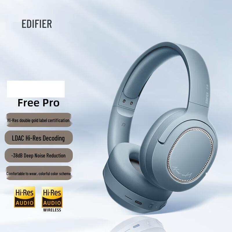 

Edifier Free Pro Active Noise Cancelling Bluetooth Headset