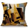 Spanish Abstract Cubism Artist Juan Gris Innovative Modern Art Home Decoration Sofa Pillow Case Cotton Linen Nordic Cushion Case