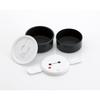 Skater Bento 500ml Rice Ball Made In Baymax Box, Capacity, Two-Tier, Round, Case, Antibacterial, Japan, ONWR1AG-A