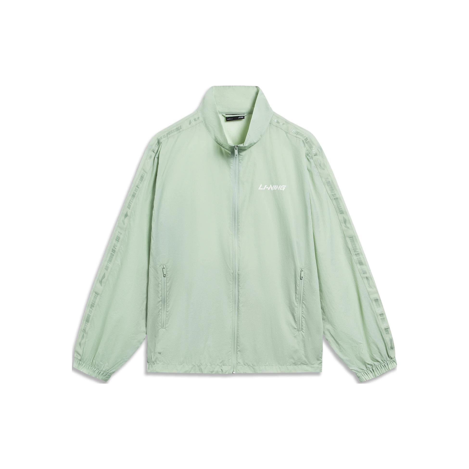 Li-Ning Logo Waterproof Jacket  Light Green  Men s AJDT631-3 L