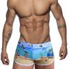 Men Swim Briefs Trunks  Zebra-stripe  Tight Fit Sexy Swimwear Beach Wear Tanning Surfing GYM