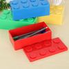 1 Pc New Creative Storage Box Building Block Shapes Plastic Saving Space Box Superimposed Desktop Handy Office Supplies