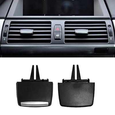 Front Row Air Conditioning Vent Outlet Tab Clip Compatible with BMW X5 E70 X6 E71 Air Grille Clips - A/C Vent Outlet Tab Clip (Front)