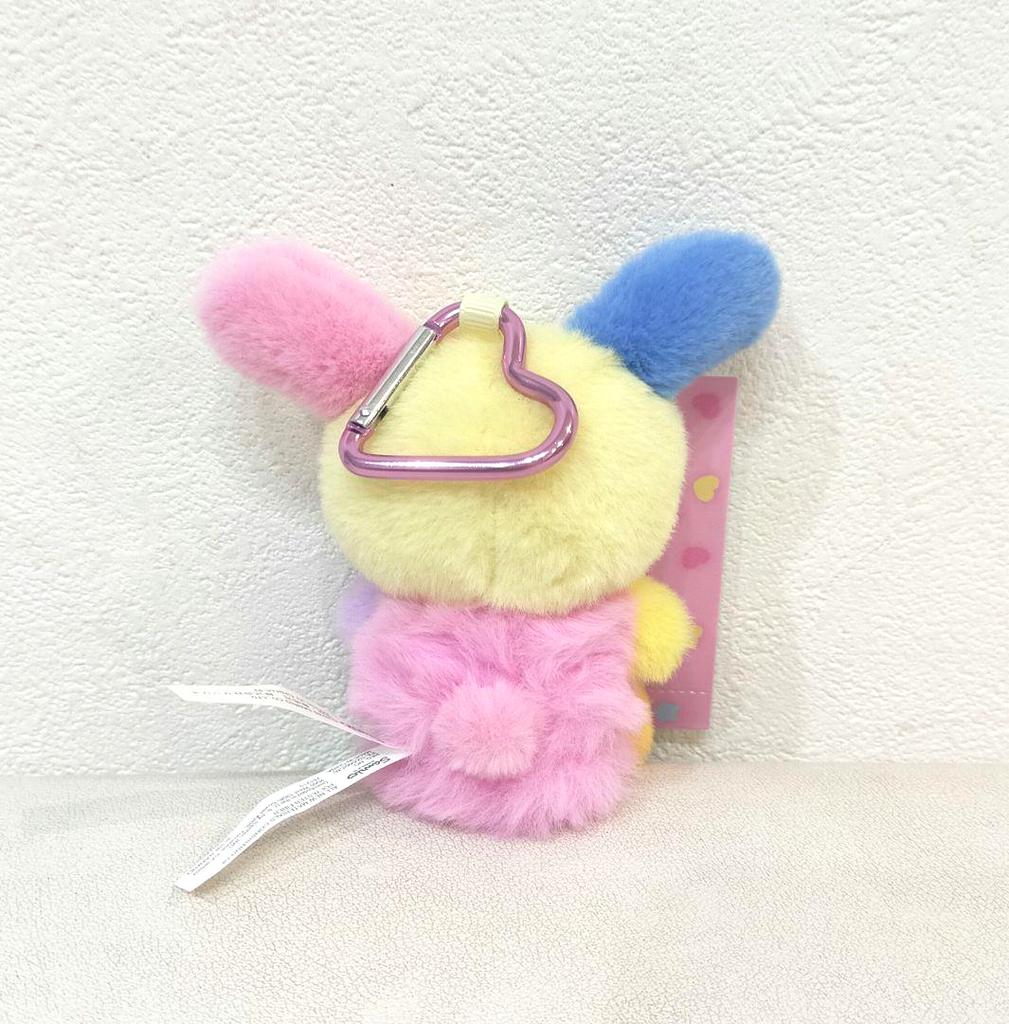 Sanrio Usahana Tokimeki Pop Beads Mascot Holder4.7H - Fluffy Long Pile