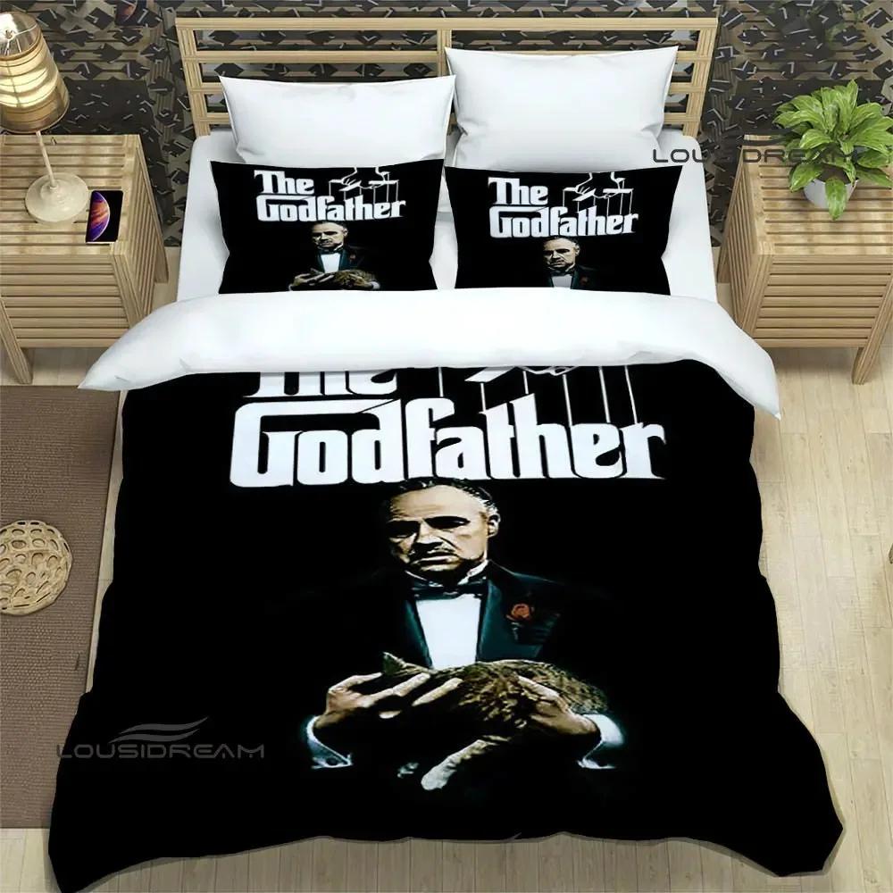 The Godfather Printed Bedding Sets Exquisite Bed Supplies Set Duvet Cover Bed Comforter Set Bedding Set Luxury Birthday Gift
