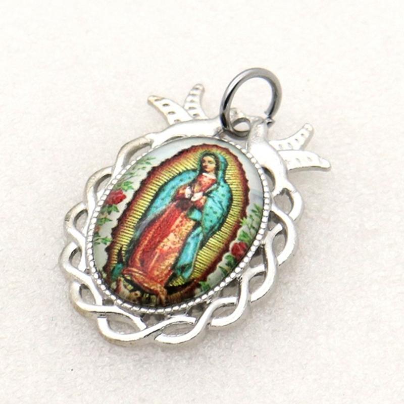 Our Lady of Guadalupe Keychains Elegant Key Rings Key Ornament Great for Weddings Communions and Church Functions