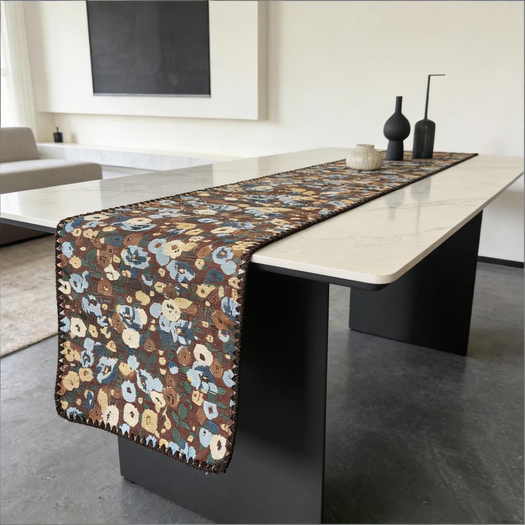 All-match Tablecloth Mat Dining Table, TV Cabinet & Center Table Nordic Cotton Linen Table Runner