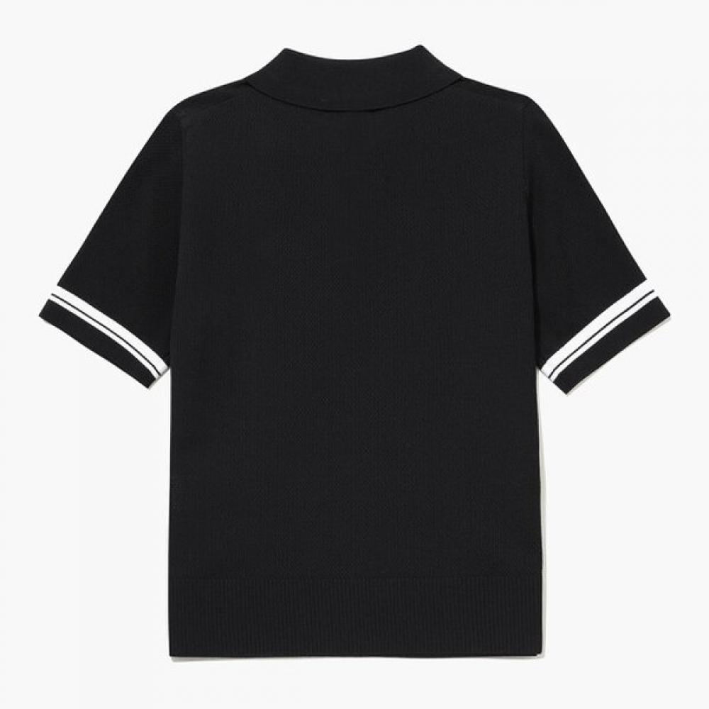 MunSingwear Women S Textured Collar Sweater Black mr122lSw33