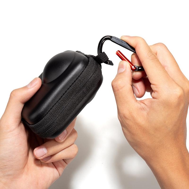 Lightweight Travel Camera Bag Built In Carabiner Durability Shell For OSMO360 Action Camera Accessories Shock Absorbing