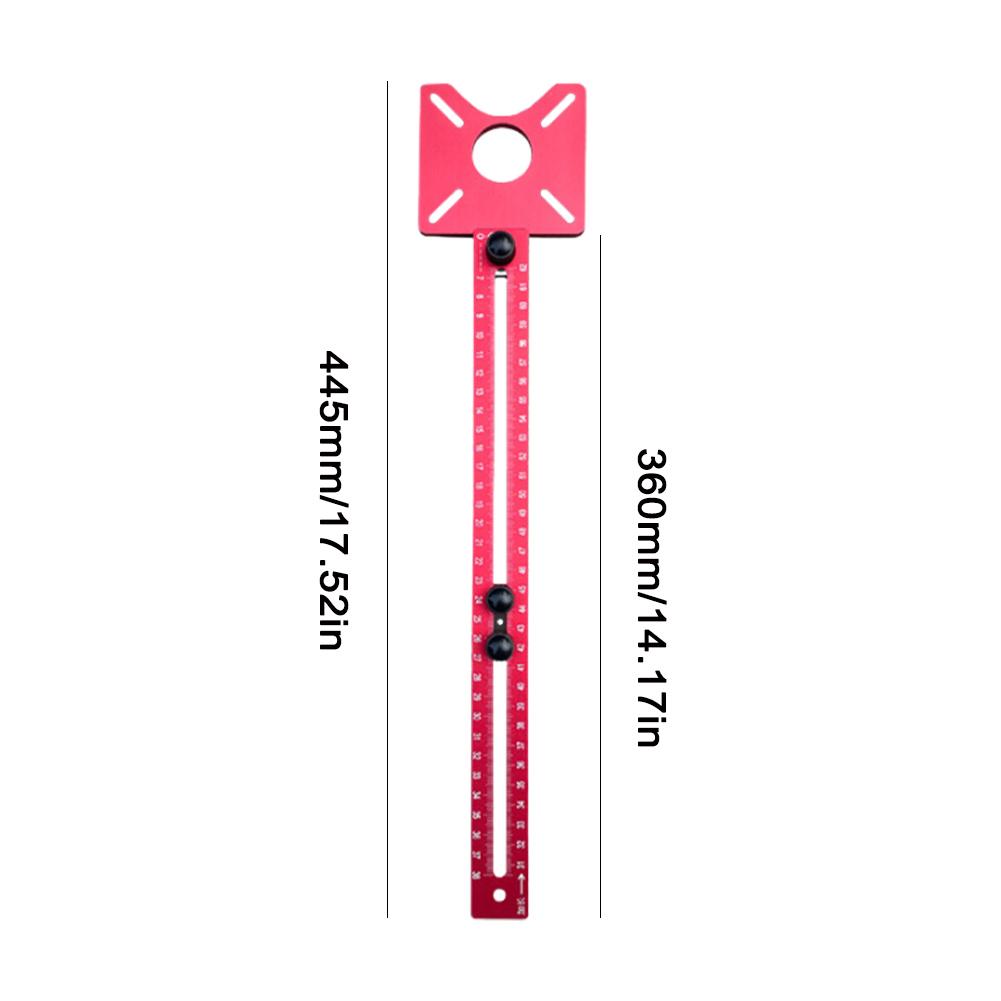 

Фрезерные пазы из алюминиевого сплава, съемный кронштейн для деревообрабатывающего фрезерного круга, открыватель отверстий для круга обрезного станка