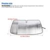 Car Front Windshield Sunshade Window Shade Foldable Sun Visor Cover Fit For Chevy Silverado For GMC-SIERRA 2007-2013 Car Interior Accessories