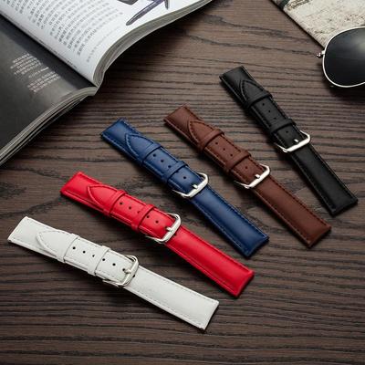 Bracelets de Montre pour Homme en Cuir Véritable avec Boucle Ardillon Souple - Accessoires de Montre