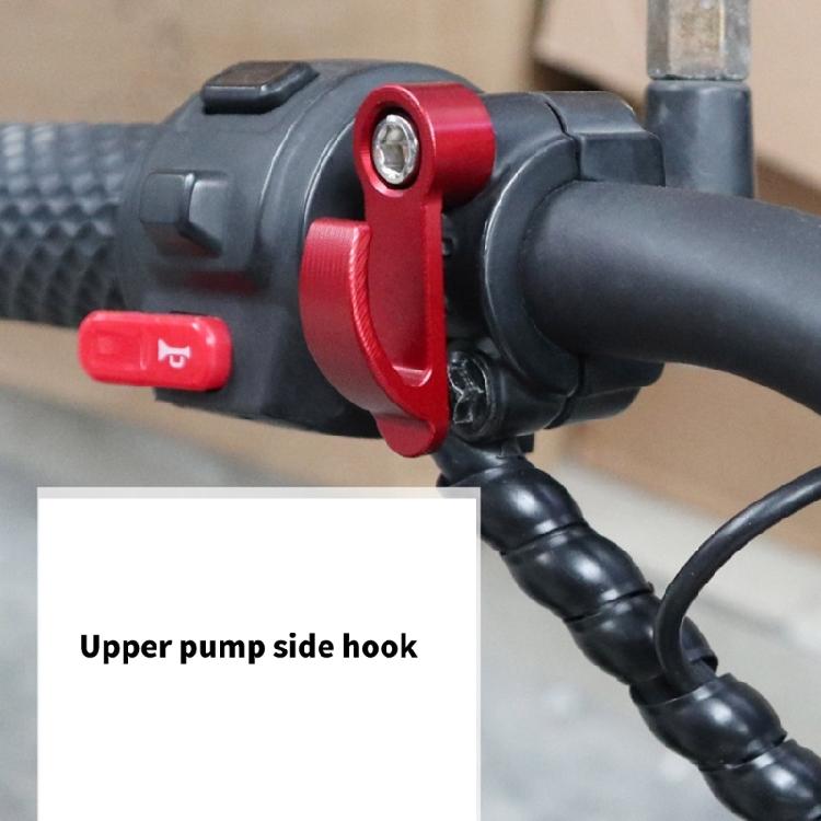 Multifunktions Elektroroller Seitenhaken Schwerlast Aufhängehaken Lieferservice Wesentlicher Haken Aluminium Fahrrad Seitenhaken