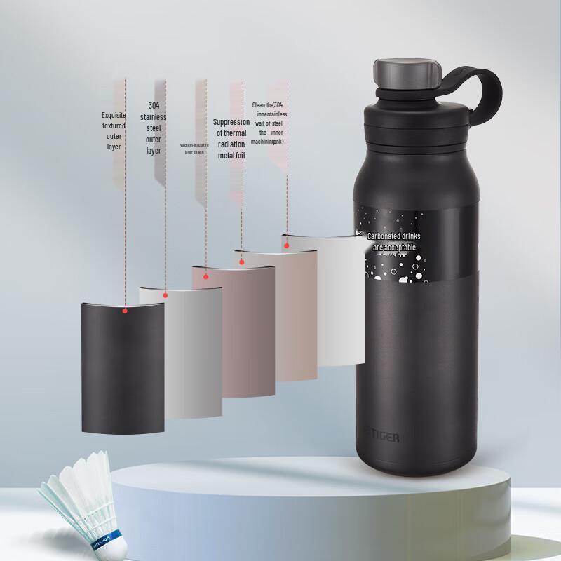 Tiger Vacuum Insulated Portable Sports Bottle