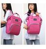 Large Capacity Splash-proof Mummy Bag: Fashionable Multi-Purpose Travel and Baby Bag