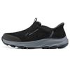 Slip-In Casual Thick Sole Comfortable Low-Top Lifestyle Shoes Men Sneaker Black 237786-BLK