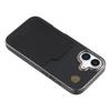 KIGC For iPhone 17 Case Leather + PC + TPU Electroplating Phone Cover with Card Holder