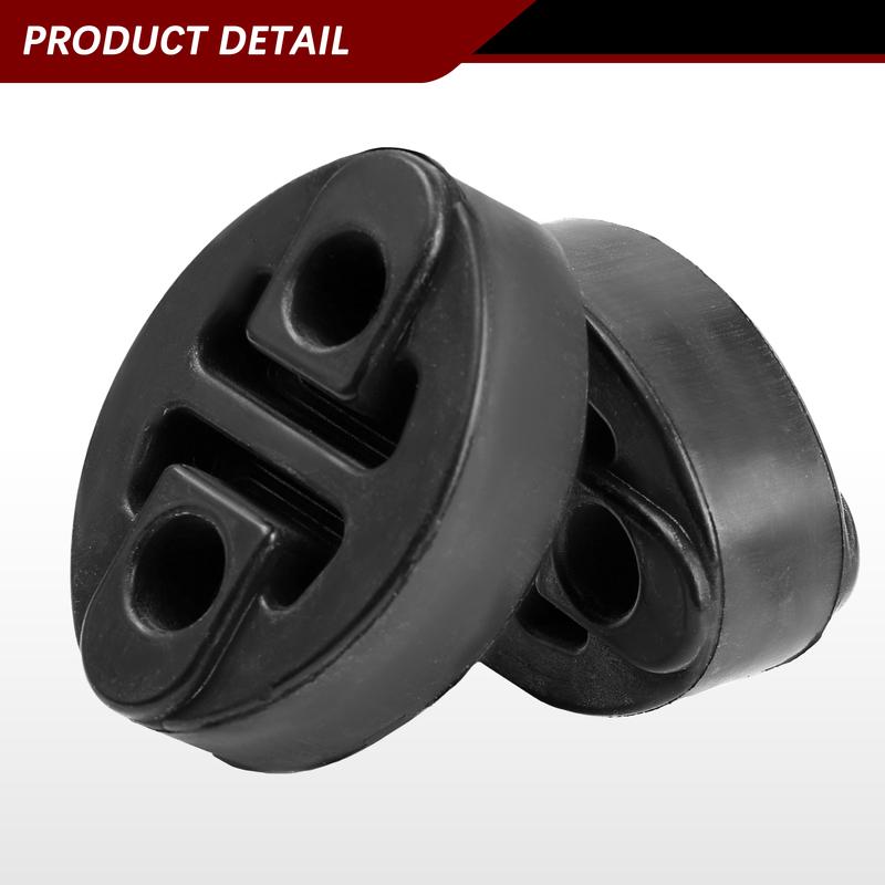 2pcs Rubber Exhaust Hangers Mounting for Lexus Toyota Aygo Vitz Yaris Peugeot 107 108 Muffler Exhaust Tail Pipe Bracket Hangers