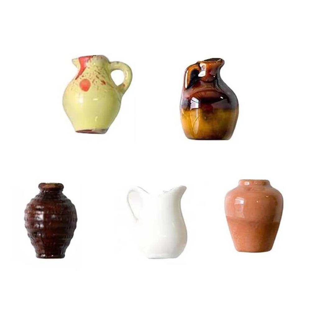 Niedliche Keramikvase Kühlschrankmagnete 3D Kühlschrankaufkleber zur Kühlschrankdekoration Küche Büro