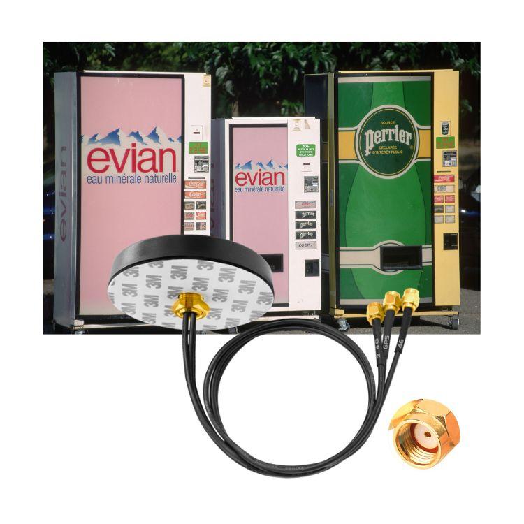 Outdoor for Car Vehicle Charging Station,4G LTE MIMO 2.4G Wifi 6e Cellular GPS Antenna Three in One Combo GPS Receiver Antenna
