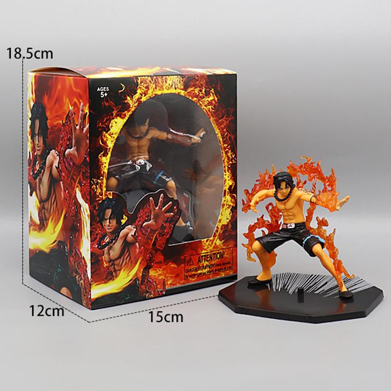 One Piece Luffy Roronoa Zoro Sabo Figure Toys Portgas D Ace Vinsmoke Sanji PVC Figurine Action Collection Anime Model Dolls Gift