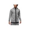 Jordan Pattern Logo Zip Hoodie Jacket Men Outerwear Dark-Grey DV9784-063