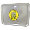 Les Trésors De Lily [M3370] - Small Tray 'I Give My Tongue To the Cat! ' Gray - 24x18 Cm