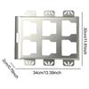 Mounting Plate Heavy Duty Toolbox Holder Rack Truck Bed Wall Floor Mount