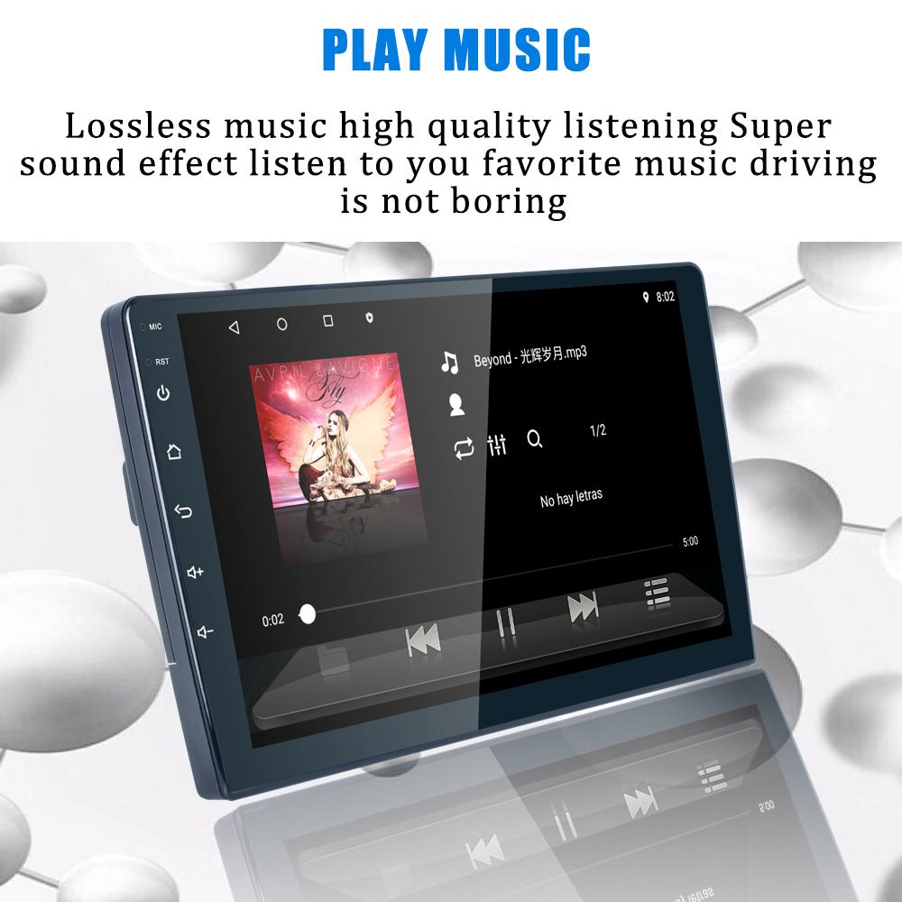 Reakosound 9 Zoll 4G DSP/RDS 2 + 32G WIFI Carplay Auto Multimedia Video Player Android 11 2 Din GPS Auto Auto Stereo Bluetooth Wifi USB FM IPS Bildschirm