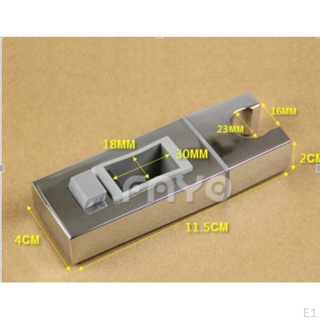 Fashion Bathroom Handheld Shower Spray Head Wall Mount Fixed Bracket Holder