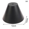 Black Iron Lampshade Chandelier Wall Lamp Table Lighting Bedside Living Room Restaurant Clothing Store Lampshade