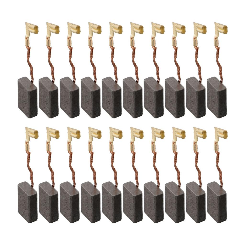 20x Motor Carbon Brushes Angle Grinder Carbon&Metal