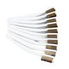 Brass Brush Set Prevent Slip Curved Handle Brass Wire Brushes for 3D Printer Nozzle Hot End 10pcs