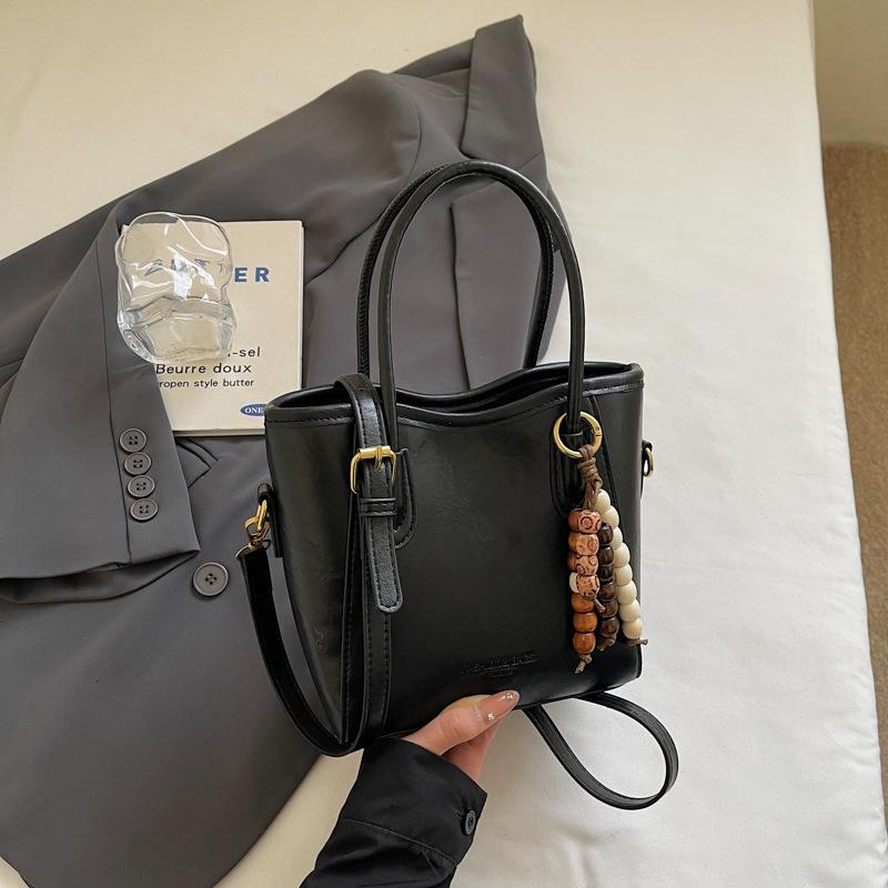 High-value Portable Bucket Bag Women's Winter New Casual Bag Popular Shoulder Bag Vintage Crossbody Bag