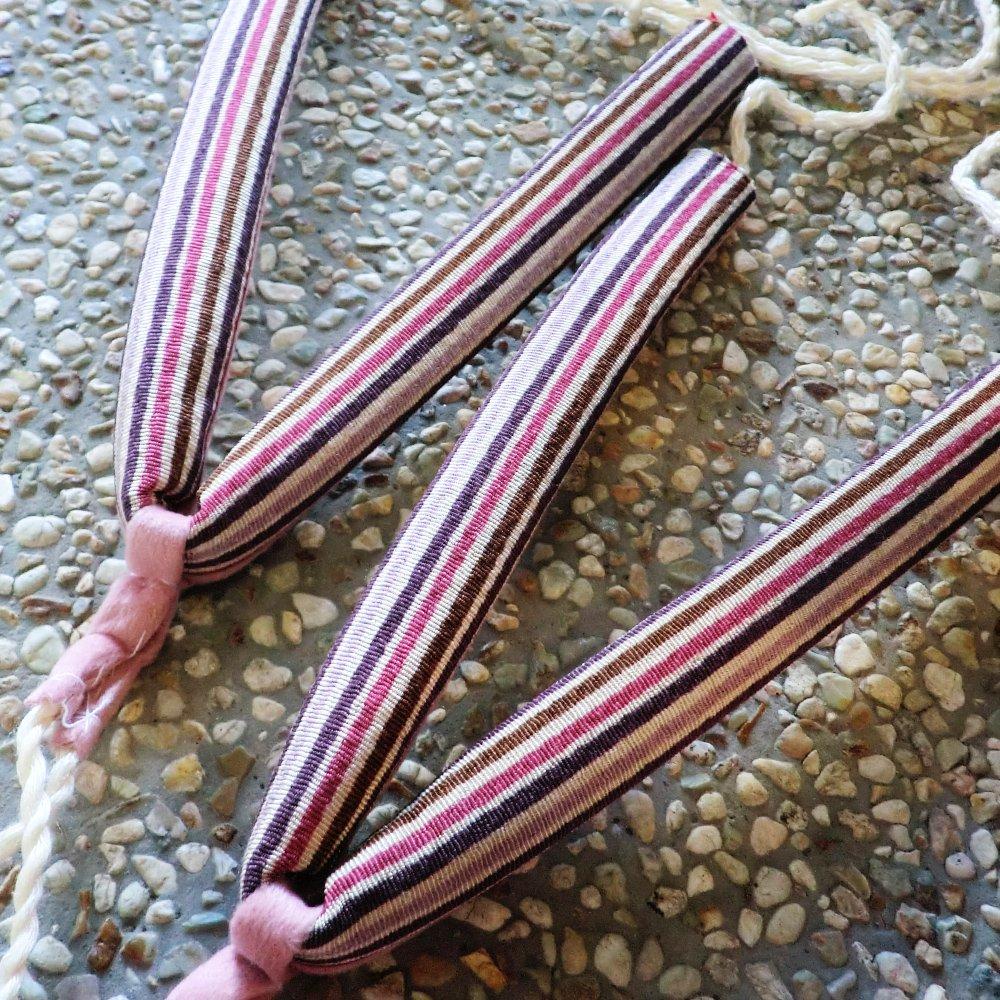 Kiso Nezuko Geta: Women's Geta (Elegant Striped Sandals) - A Traditional Craft Made in Japan, Carrying on 300 Years of Tradition