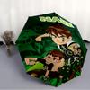 Personalized Name B-Ben10 Print Umbrella - Automatic Open/Close, Eight-Rib Durable Frame, Automatic Folding Umbrella