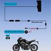 6.25" Motorcycle CarPlay Motorcycle Navigation Screen Dual Bluetooth Wireless CarPlay Android Auto IP65 Waterproof 1200nit