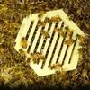 2-Layer Hexagonal Pin-Type Bee Queen Cages Multifunctional Bee Prison Control Buckles Plastic Bee Protective Cover Clips 1/5Pcs