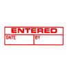X-Stamper Self Inking Message Stamp (Entered/Date/By)