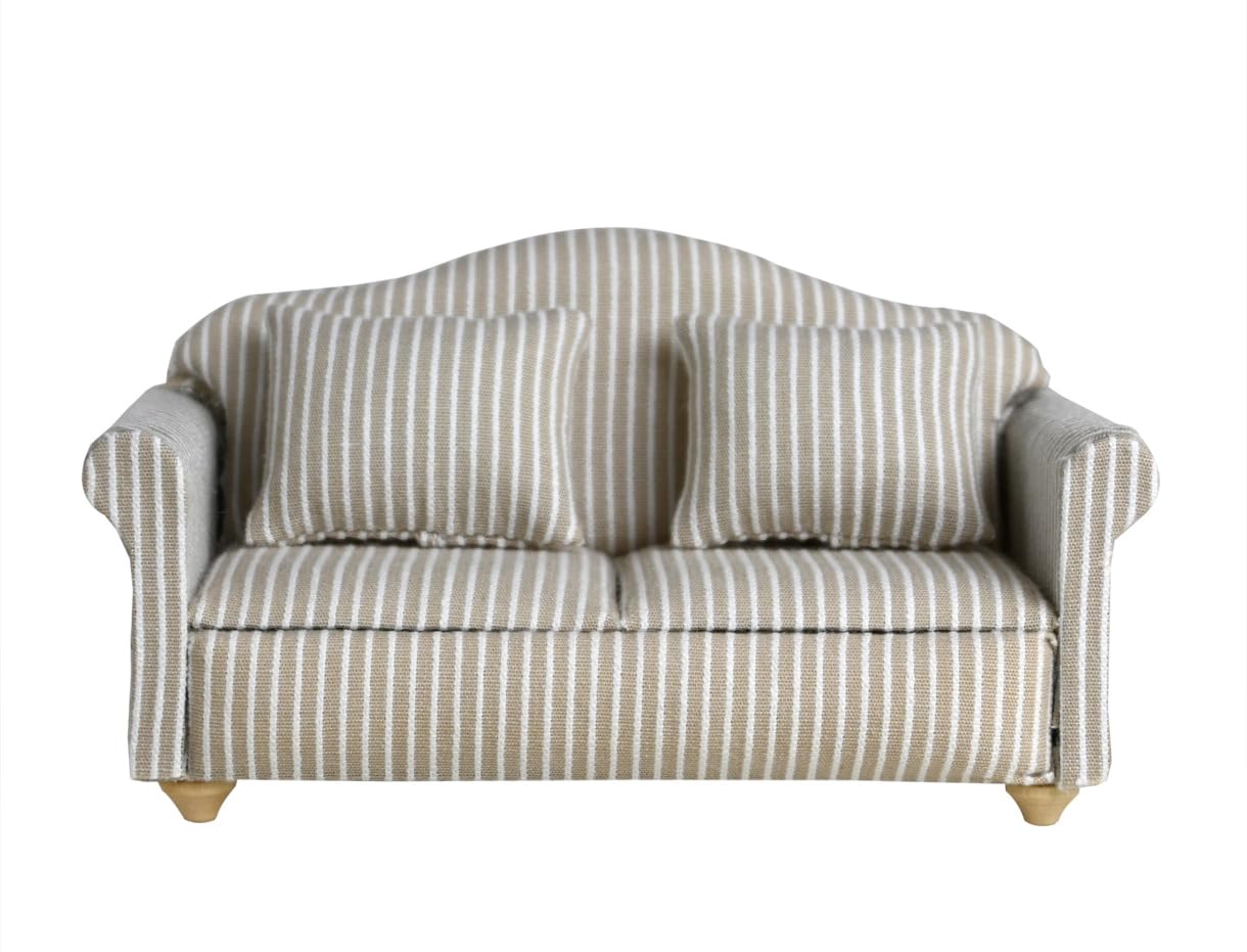 

starPG Dollhouse Scenery Series 1/12 Scale Miniature Wooden Furniture (Double Sofa (A))