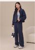 Women's Oreo Fleece Sports Jacket: Double-Sided, Velvet Thickened, Stand Collar, Loose Fit for Autumn/Winter Fitness & Casual Wear.