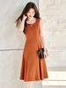 Elegant Summer Sleeveless Vest Dress - Women's Slimming Formal Bodycon Fashion