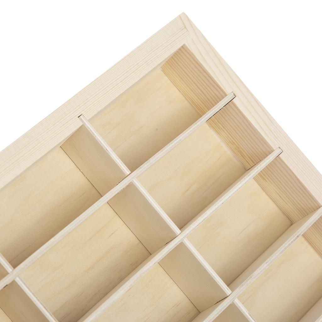 80 Grids for Hot Wheels Diecast Car Matchbox 1/64 Wood Display Shelf Toy Storage