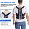 Adjustable Straight Back Shoulder Posture Corrector Lumbar Brace Spine Support Correction Home Office School Shoulder Neck Brace