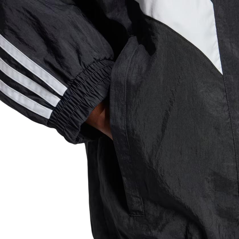 adidas Originals Top FW24 Newcastle United FC Series Zipper Stand Collar Comfortable Jacket Men Jacket Black IX5155