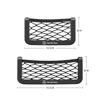 Car Net Bag Phone Holder Storage Net Box Pocket Organizer Auto Accessories For Mercedes-Benz AMG C500 C200 C300 A B C E GLA CLA GLK GL ML GLE