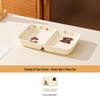 Cartoon Ceramic Divided Breakfast Plate