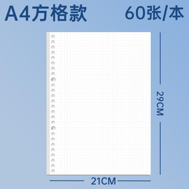 Multi Size Multi Pattern Loose Leaf Refill Paper For Student Notebook Binder
